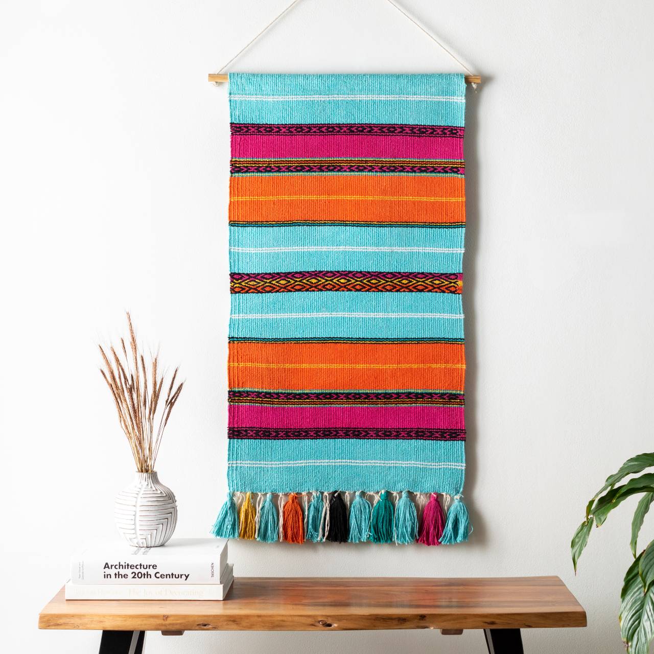 Westendorf Teal Wall Hanging