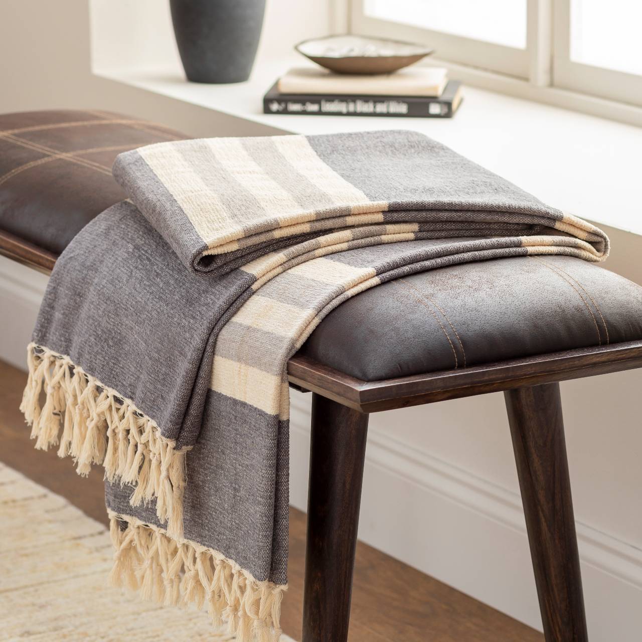 Gallneukirchen Charcoal Throw