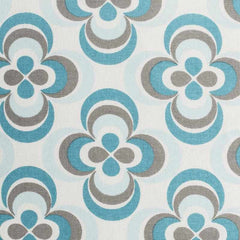 Mander Teal Pillow Cover