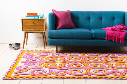 Gleisdorf Bright Pink Throw