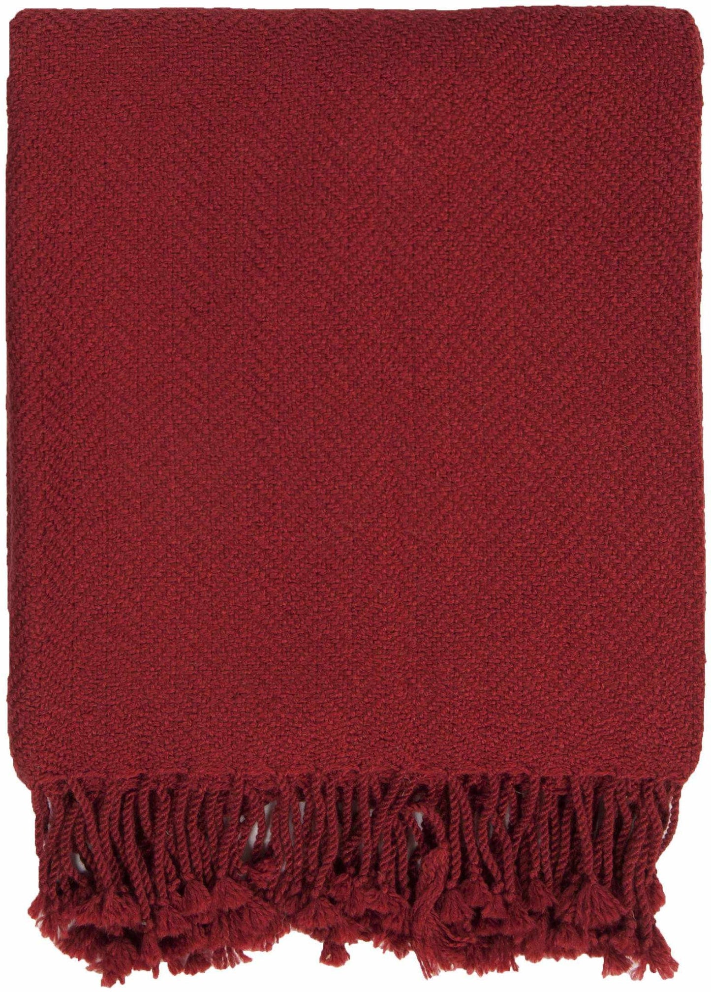 Silz Bright Red Throw