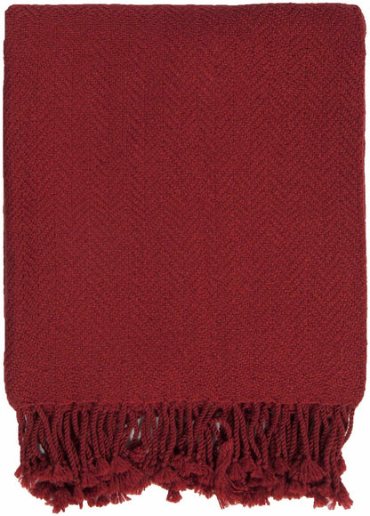 Silz Bright Red Throw