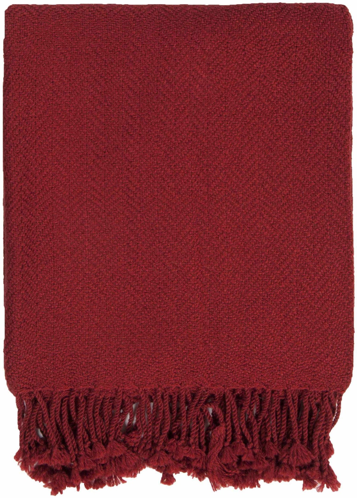 Silz Bright Red Throw