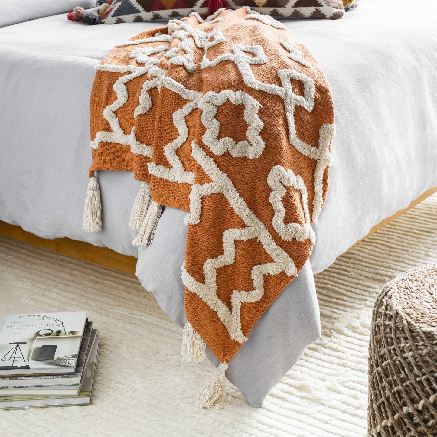 Pfafflar Burnt Orange Throw