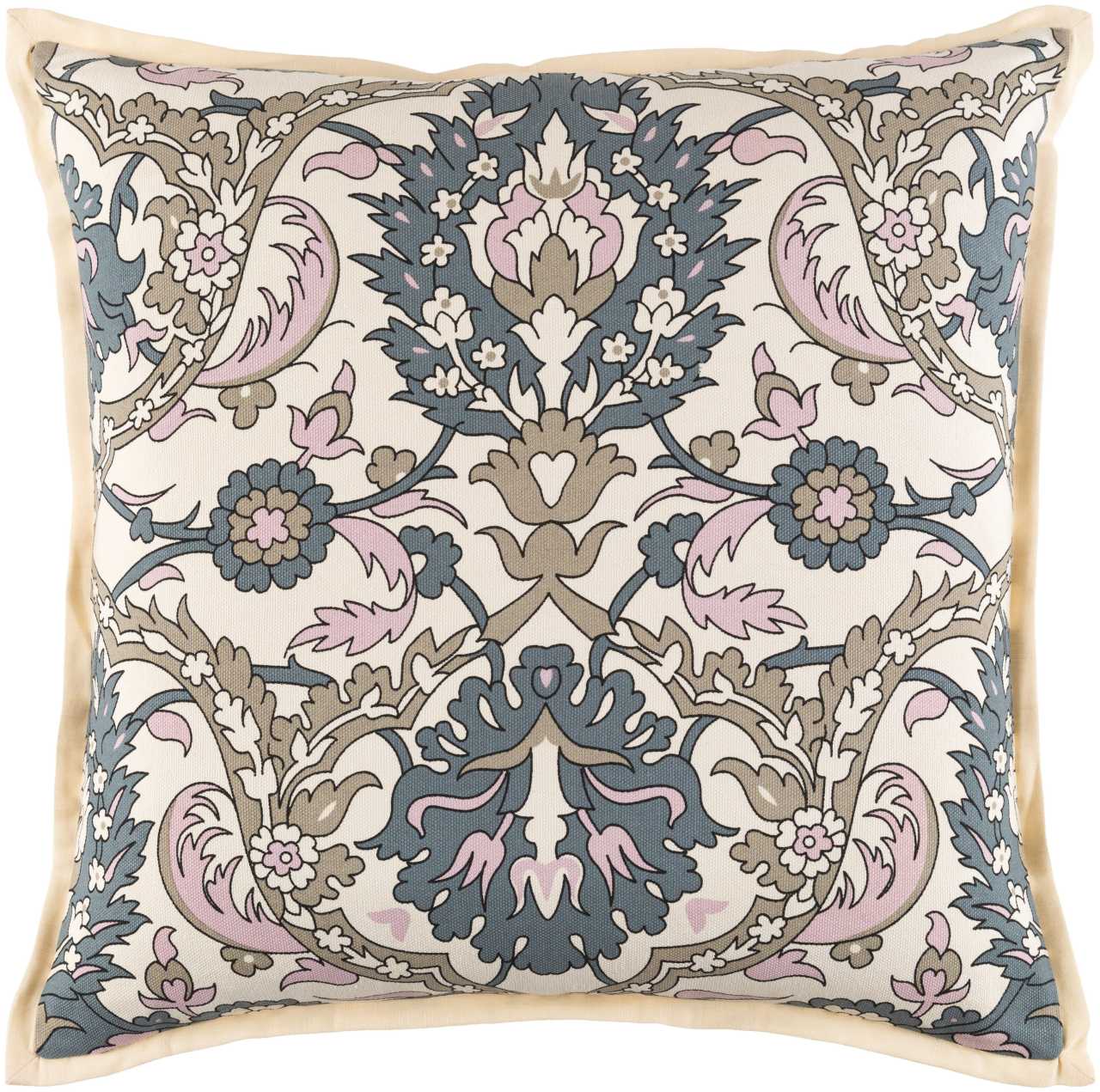 Oxe Cream Pillow Cover