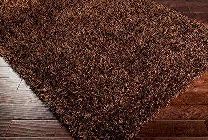 Corby Modern Dark Brown Area Rug