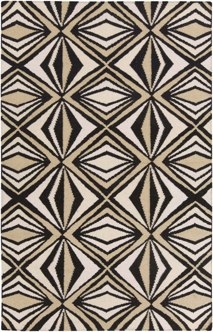 Albion Modern Black Area Rug