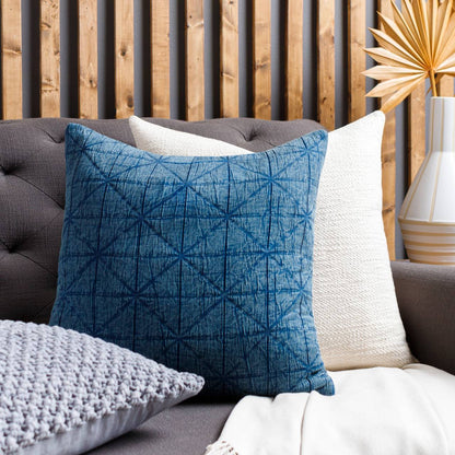 Grobraming Navy Pillow Cover