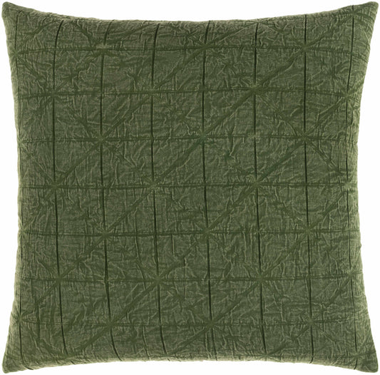 Grobraming Dark Green Pillow Cover