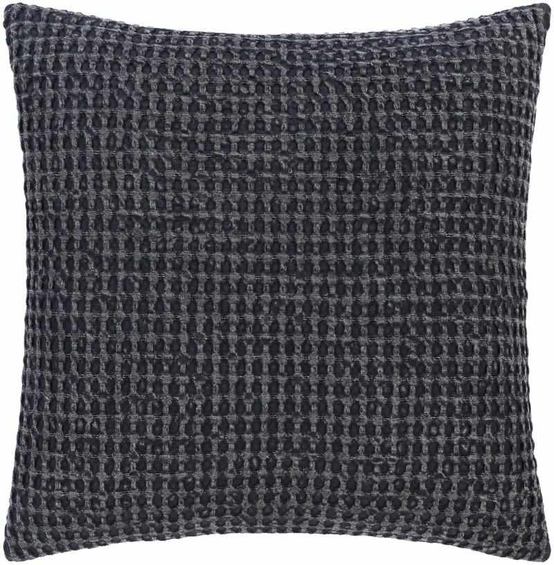 Saasveld Black Pillow Cover