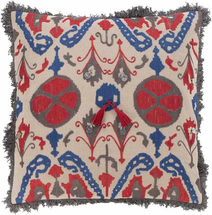 Twekkelo Bright Red Pillow Cover