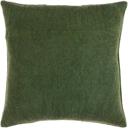 Tschagguns Dark Green Pillow Cover