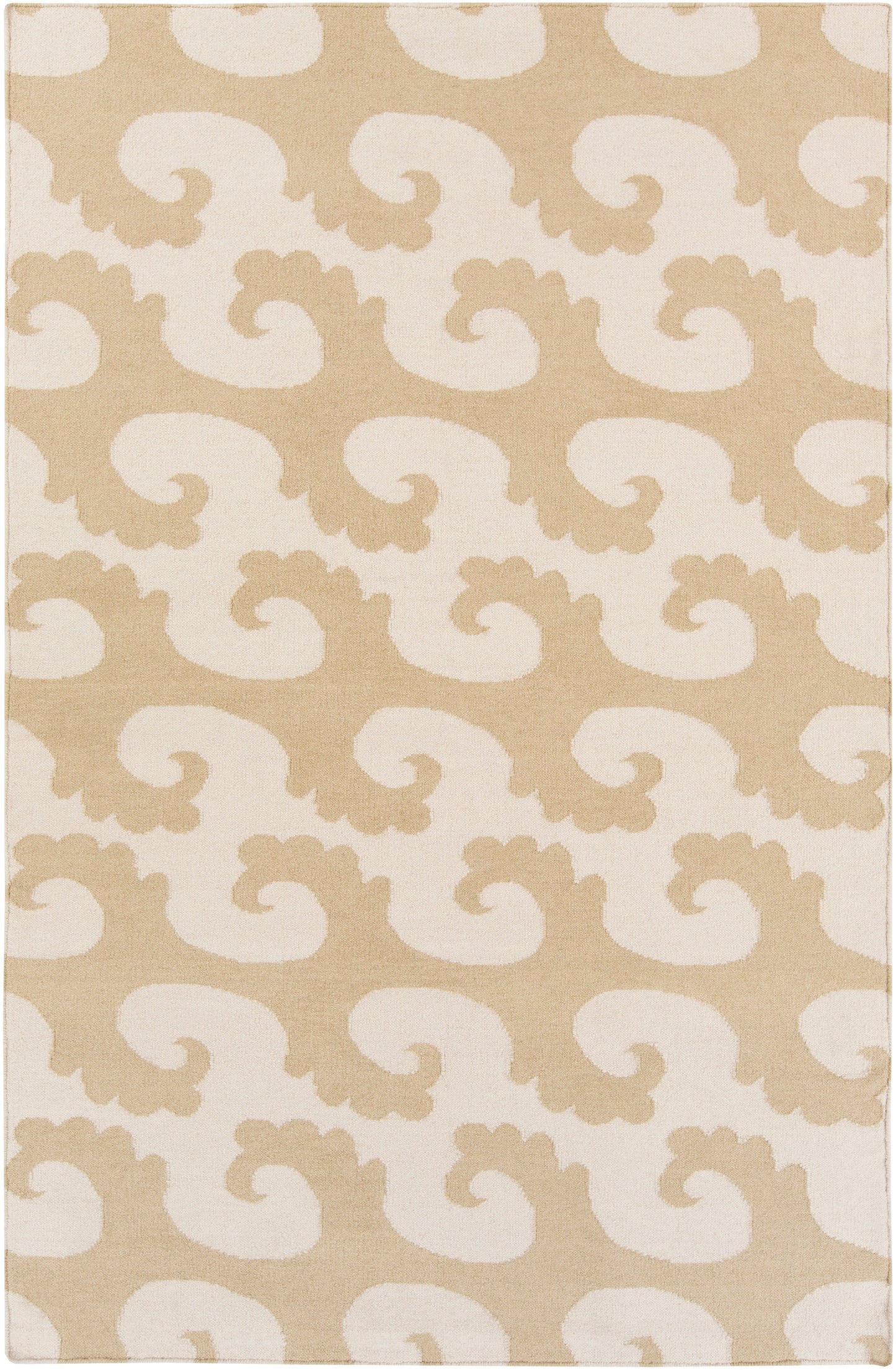 Belgium Coastal Beige Area Rug