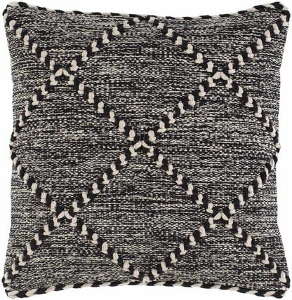 Abbekerk Black Pillow Cover